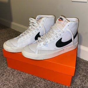 High-top Nike sneakers!